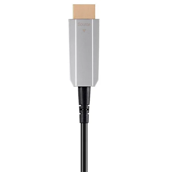 Monoprice SlimRun AV HDR High Speed Cable for HDMI-Enabled Devices - 4K @ 60Hz, HDR, 18Gbps, Fiber Optic, AOC, YUV 4:4:4, CMP, 33