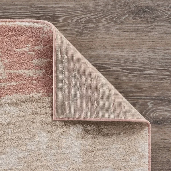 LR Home Abstract Brushstroke Area Rug, 5&2x22 x 7&2