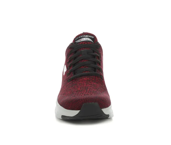 Skechers Men's Arch Fit Paradyme Sneaker, Red/Black