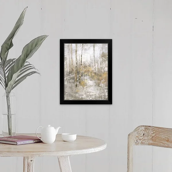 Morning Hike II Black Framed Print - Wood - Portrait - All Seasons - Rectangle - Modern & Contemporary - 1 Piece - 16 x 20