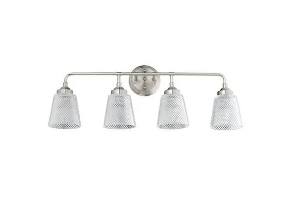 Varaluz 312B04 Westport 29x22 Bathroom Light - Nickel