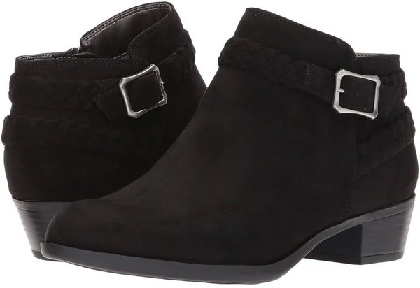 LifeStride Women's Adriana Bootie - Black - 6.5M