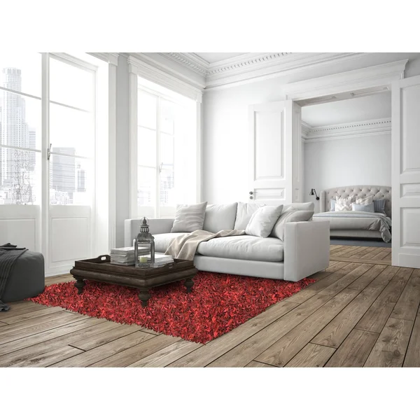 Pelle Leather Red Area Rug St. Croix Rug Size: Runner 2&6x22 x 12&