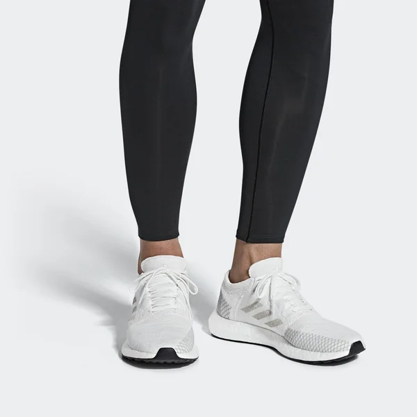 Adidas Men's Pureboost Go Running Shoes - Size: 8.0, White