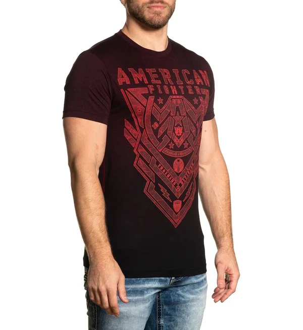 American Fighter Kendleton T-Shirt - Red/Black XX-Large, Men's