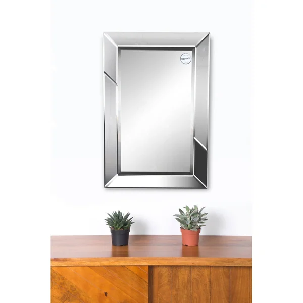 Ren Wil Bevelled Shunpei Framed Wall Mirror