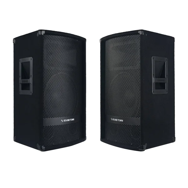 Sound Town 2-Pack 12x22 600W 2-Way Full-Range Passive DJ PA Pro Audio Speaker with Compression Driver for Live Sound, Karaoke, B