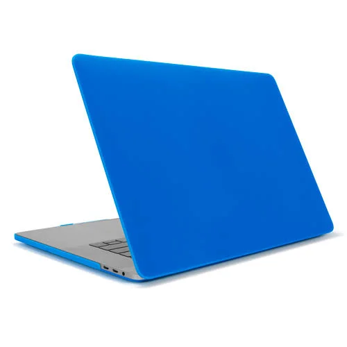 NewerTech NuGuard Snap-On Laptop Cover for 15x22 MacBook Pro (2016 - Current) - Dark BLUE. Custom Fit, Two-Piece Hard Shell Disp
