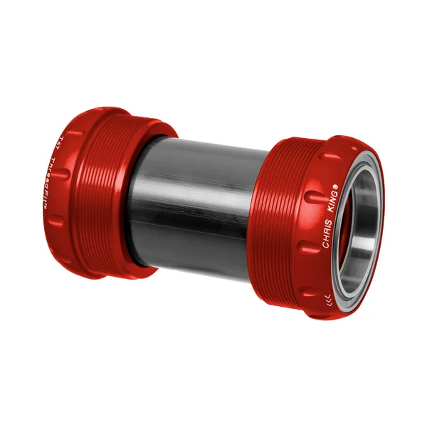Chris King ThreadFit T47 30X Bottom Bracket Stainless Red