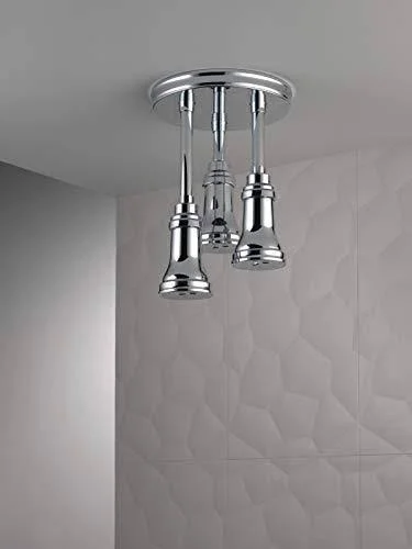 Delta Faucet 57190-25 H2Okinetic Pendant Raincan Shower Head, Chrome
