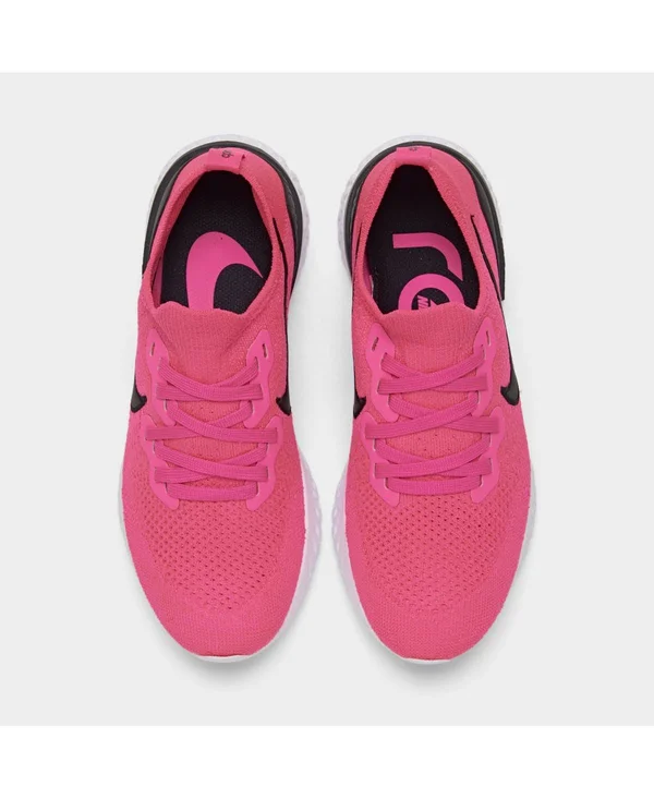 Nike Women's Epic React Flyknit 2 Running Shoes - Size: 7.5, Pink