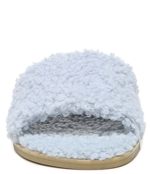 Women's Vionic Demi Slide - Adult, Size: 9.5, Black Curly Shearling