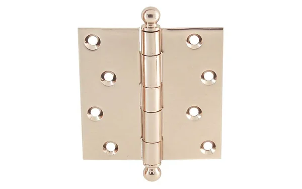 Classic Ball-Tip Door Hinges ~ 4x22 x 4x22 Polished Nickel