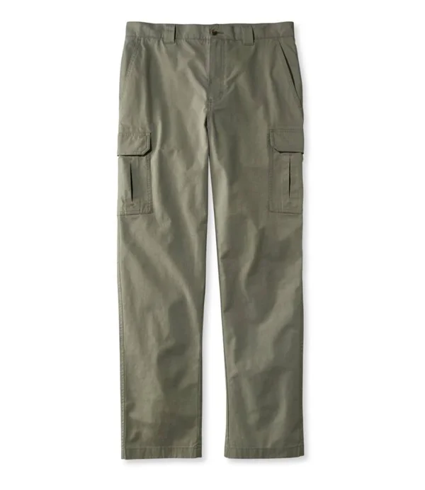 Men's Tropic-Weight Cargo Pants, Classic Fit Green 33x30, L.L.Bean