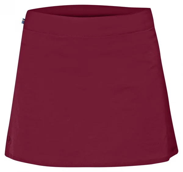 Fjallraven Abisko Trekking Skirt Purple - Womens Skirts, Size - Color Plum