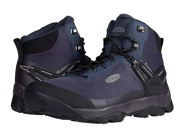 Keen Men's Venture Vent Mid Boot - 9 - Blue Nights - Drizzle