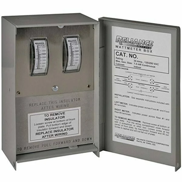 Reliance Controls MB125 Indoor 50-Amp Meter Box