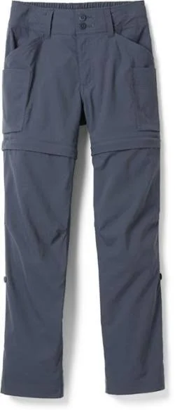Rei Co-op Girl's Sahara Convertible Pants Blue M (10-12) Kids