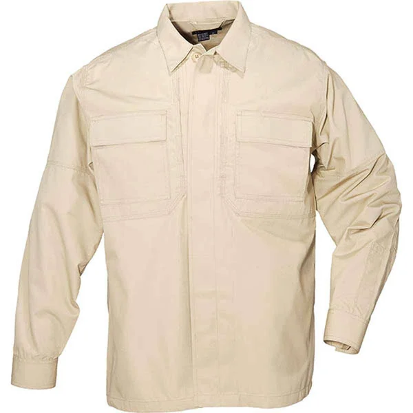 5.11 Tactical Ripstop TDU Long Sleeve Shirt TDU Khaki Xs