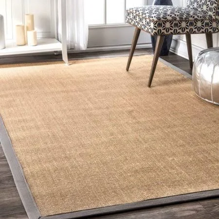 Highland Dunes Algonquin Herringbone Brown Area Rug; 3& x 5&