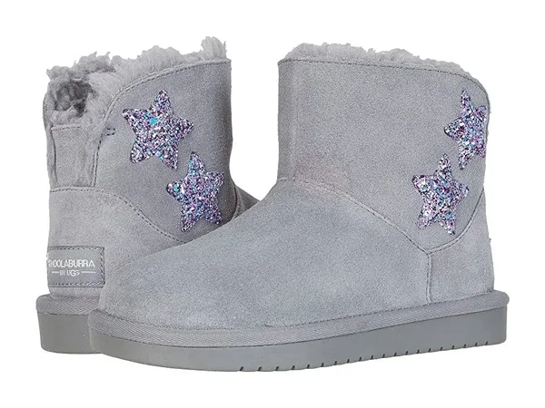Koolaburra by Ugg - Kids& Koola Star Mini Boots in Wild Dove, Size 12