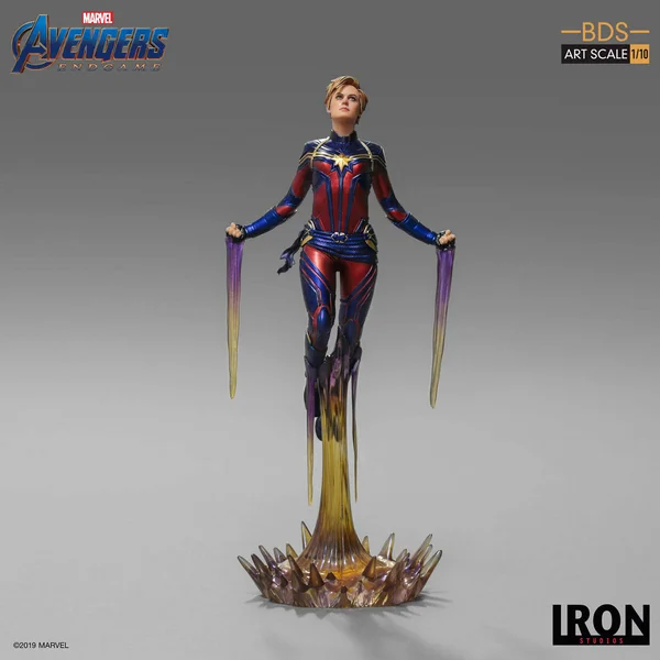 Avengers: Endgame Bds Art Scale Statue 1/10 Captain Marvel 26 cm