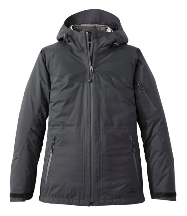 Women's Weather Challenger 3-in-1 Jacket Black Large, L.L.Bean