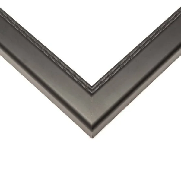 CustomPictureFrames 39x13 Modern Black Wood Picture Frame - with Acrylic Front and Foam Board Backing
