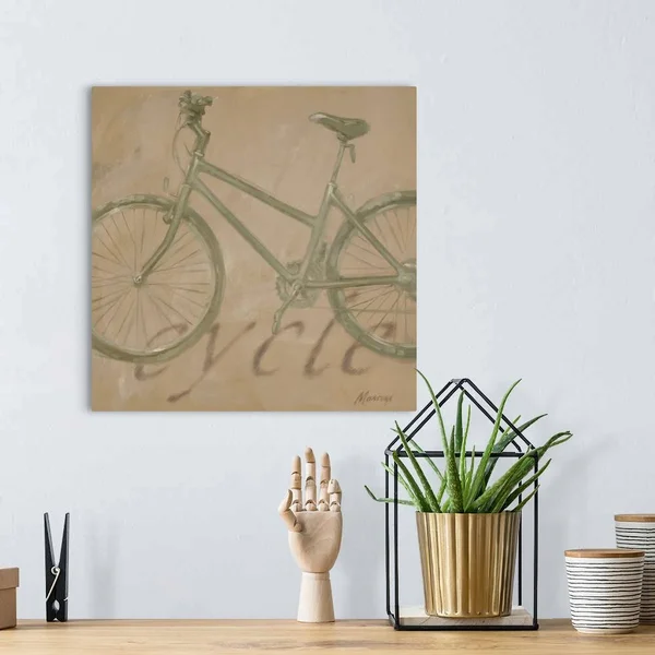 Cycle - Canvas Wall Art, 16x16, Great Big Canvas