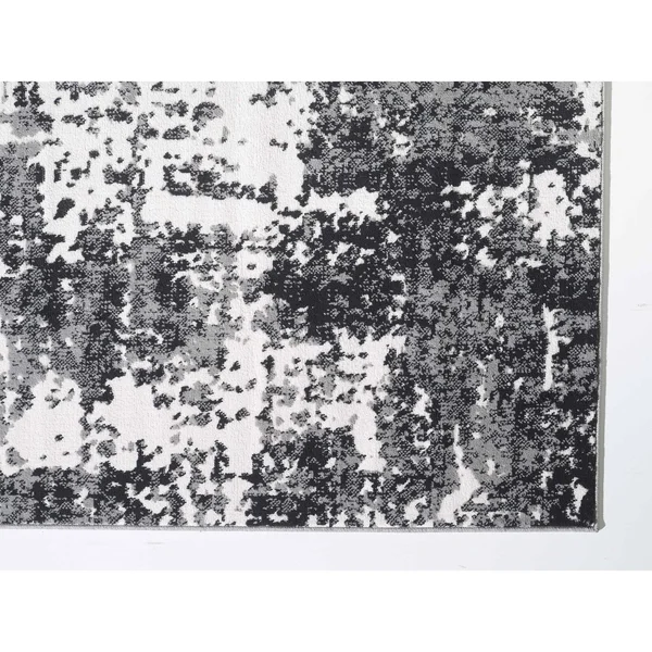 Gartinelli White and Grey Area Rug - 7&10x22x9&10x22