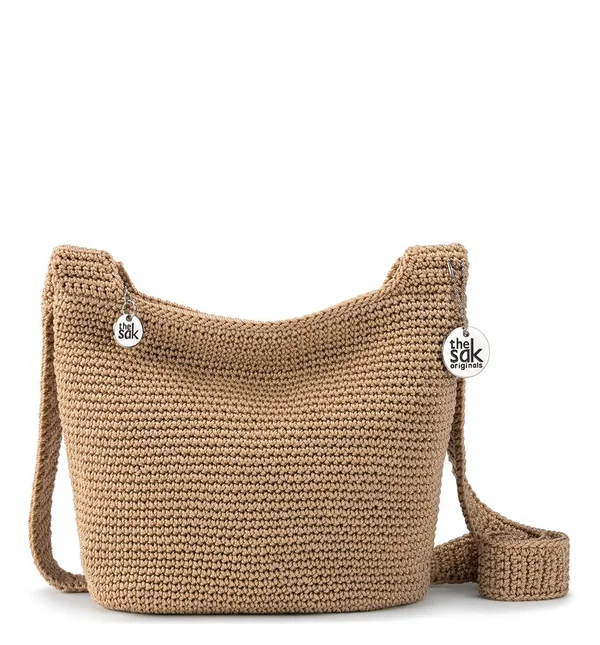 The Sak All That Crossbody - Personalize Bag in Bamboo - Crochet