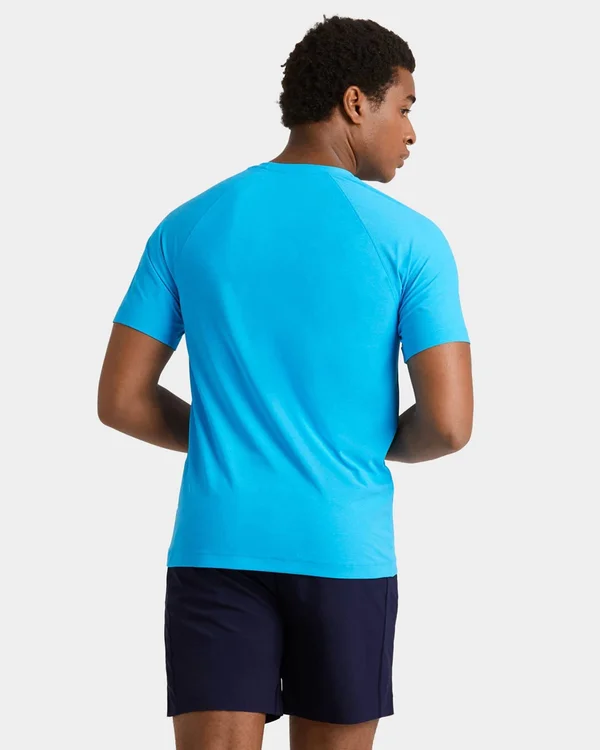 Reign Short Sleeve - Rhone Short Sleeve - Hawaiian Ocean Heather, Size: XX-Large