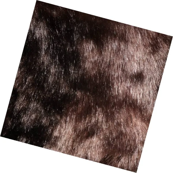 Carstens Brown Bear Faux Fur Throw Blanket