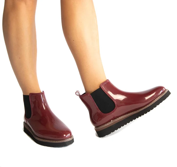 Women's Cougar Kensington Chelsea Rain Boot Crimson - 6 M