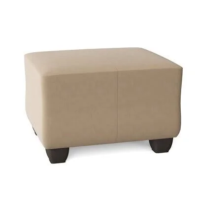 Sirus 25x22 Rectangle Cube Ottoman Palliser Furniture Body Fabric: Hush Sand