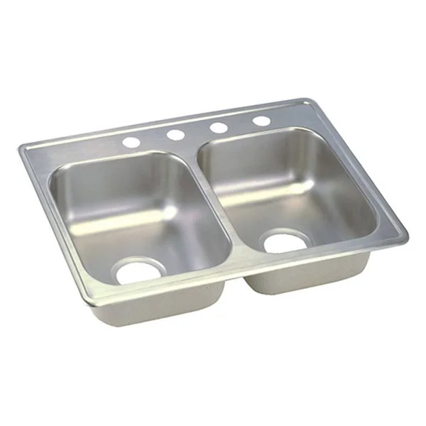 Elkay D225194 Dayton Stainless Steel 25x22 x 19x22 x 6-5/16