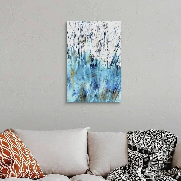 Waters Edge I - Large Solid-Faced Canvas Wall Art Print, Great Big Canvas