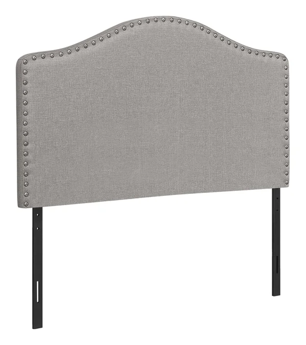 Monarch Bed - Twin size - Grey Linen Headboard Only