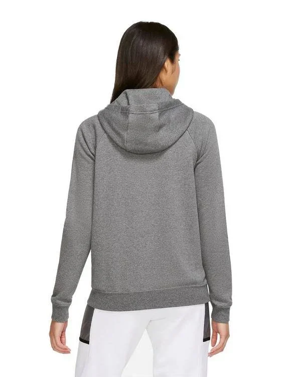 Nike Women's Sportswear Essential Hoodie (L - Grey Heather)