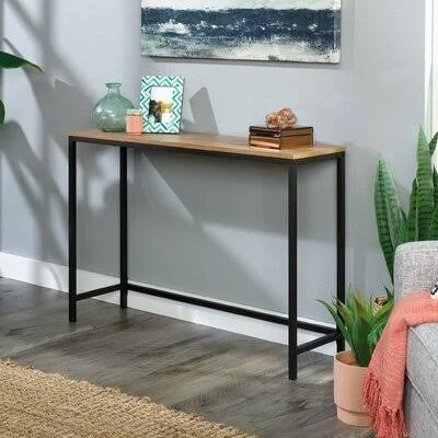 Ermont 41.5x22 Console Table Laurel Foundry Modern Farmhouse Table Top Color: Sindoori Mango
