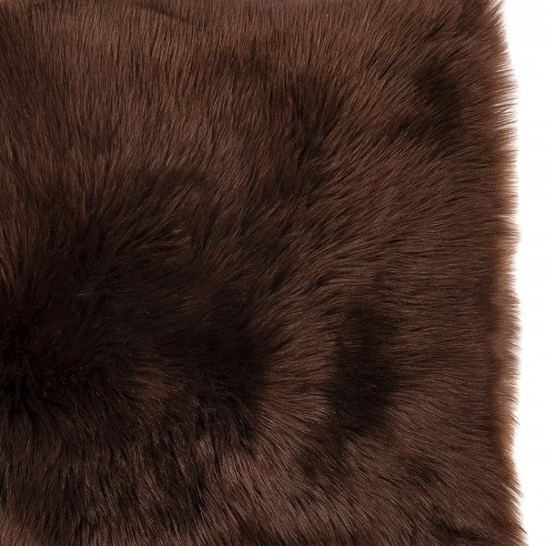 Walk on Me Rugs Llc 8x10 Soft and Plush Faux Sheepskin Shag Area Rug - Size: 8' x 10', Brown