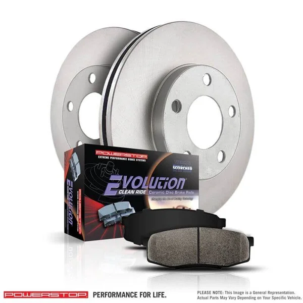 Brake Disc and Pad Kit, Powerstop KOE2018