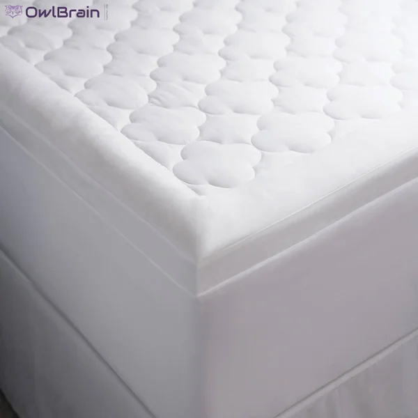 Cozy Classics Clouds Mattress Pad, Size: King, White