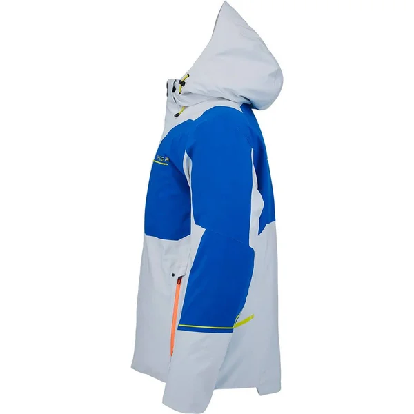 Spyder Titan Mens Insulated Ski Jacket, Grey, Size S