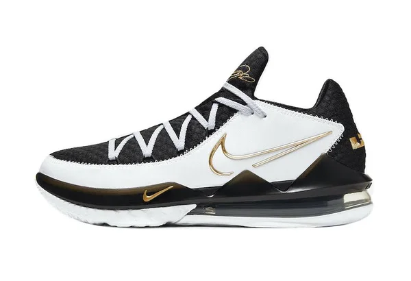 Nike Lebron 17 Low EP &Metallic Gold& Mens Sneakers - Size 8.5