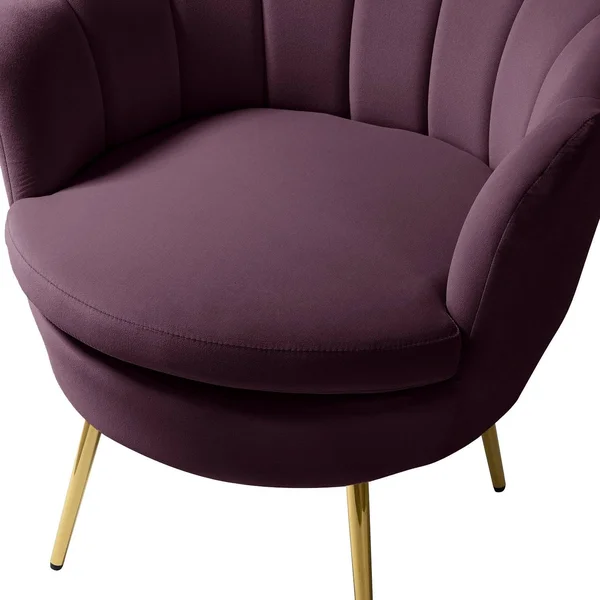 Gaitana Upholstered Barrel Chair with Tufted Back - Set of 2 - Teal