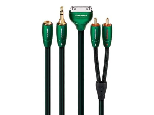 AudioQuest Evergreen Audio Interconnect Cable - 1.5m, Mini to Mini