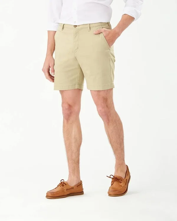 Tommy Bahama Men's Boracay 8-Inch Chino Shorts - Clear Khaki - Size 30