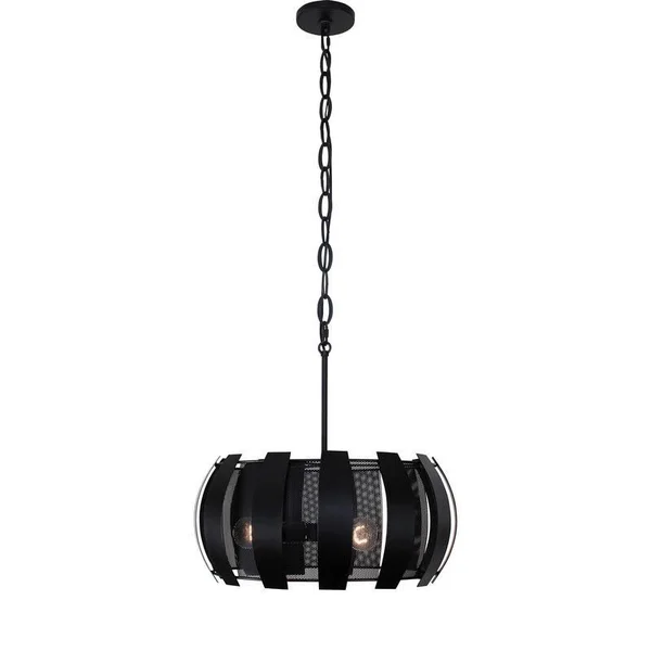 Varaluz Sawyers Bar 4 Light Pendant, Havana Gold - 287P04HG
