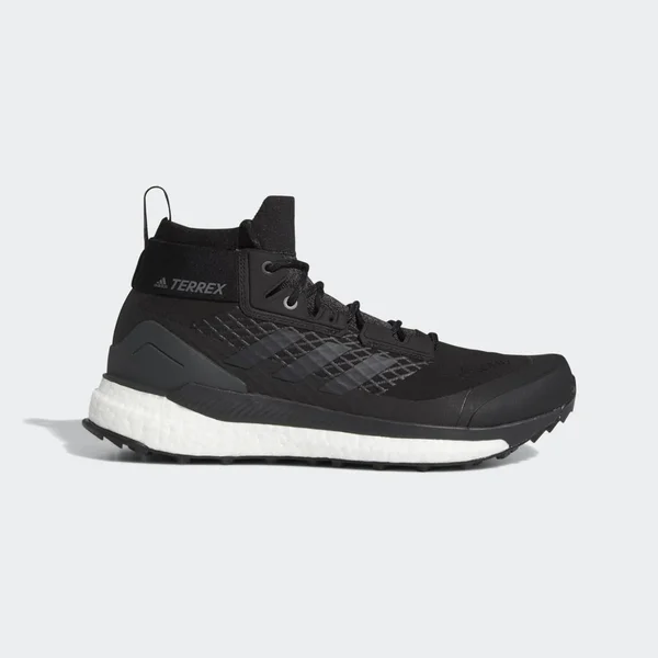 Adidas Terrex Free Hiker GTX - Men's Black/Grey/Three/Active Orange, 10.5